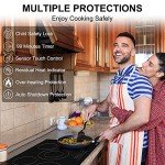 5-Burner Ceramic Electric Hob with Touch Control