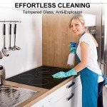 5-Burner Ceramic Electric Hob with Touch Control
