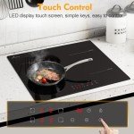 Deliteer 4 Ring Induction Electric Hob 2800W