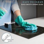 Hobsir 30cm Built-in 2 Burner Ceramic Hob