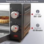 Quest 35409 9L Compact Mini Oven, Black