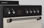 Cookology Retro 60cm Double Cavity Oven with Hob