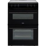 Amica 60cm Double Oven Electric Cooker - Black