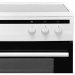 Amica 60cm Double Oven Electric Cooker - Black