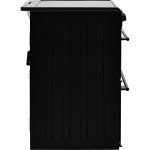 Amica 60cm Double Oven Electric Cooker - Black