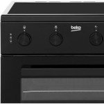Beko KTC611K Black Freestanding Electric Cooker
