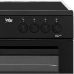 Beko KTC611K Black Freestanding Electric Cooker