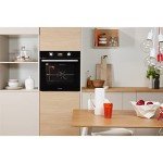 Indesit Aria Black Electric Fan Oven