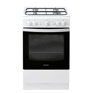 Indesit 50cm Freestanding Gas Cooker - White