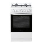 Indesit 50cm Freestanding Gas Cooker - White