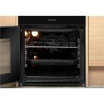 Hotpoint 50cm Double Electric Cooker - Black