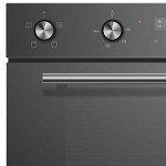 Cookology 90cm Black Glass Built-in Double Oven