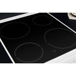 50CM White Electric Double Freestanding Cooker