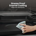 Hisense Built Under Electric Double Oven - Black