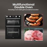 Hisense Built Under Electric Double Oven - Black