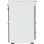 60cm White Double Oven Electric Cooker
