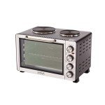 Oypla 30L Compact Oven with Dual Hot Plates