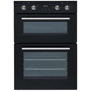 SIA AMZDO102 60cm Black Built-In Double Oven