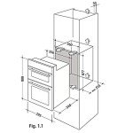 SIA AMZDO102 60cm Black Built-In Double Oven