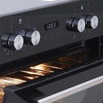 SIA AMZDO102 60cm Black Built-In Double Oven