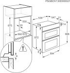 AEG 6000 Built-In Electric Double Oven