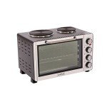 Oypla 30L Compact Oven with Dual Hot Plates