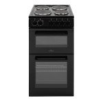 Willow 50cm Twin Cavity Electric Cooker - Black
