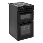Willow 50cm Twin Cavity Electric Cooker - Black