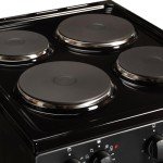 Cookology 50cm Electric Twin Cavity Cooker - Black