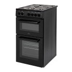 Willow 50cm Twin Cavity Electric Cooker - Black