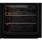 Beko 50cm Twin Cavity Electric Ceramic Cooker Black