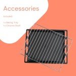 SIA ESXB60W 60cm Electric Cooker with Grill