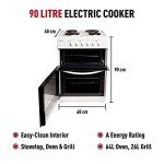 Haden 60cm Electric Double Oven Cooker