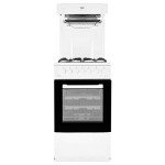 Beko KA52NEW White Gas Cooker with Grill