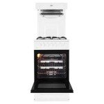 Beko KA52NEW White Gas Cooker with Grill