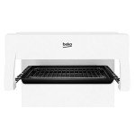 Beko KA52NEW White Gas Cooker with Grill