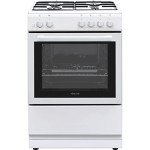 Electra 60cm White Gas Cooker - A Rated