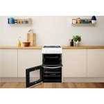 Indesit 50cm Gas Oven - White