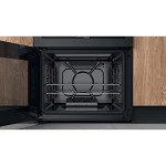 Cannon 60cm Grey Double Oven Gas Cooker