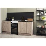 Hotpoint 50cm Double Cavity Gas Cooker - White