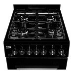 Beko 50cm Gas Cooker with Eye-Level Grill