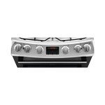 Zanussi 60x60 cm Double Cavity Gas Oven