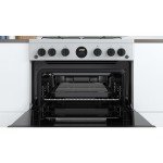 60cm Stainless Steel Gas Cooker with Catalytic Liners