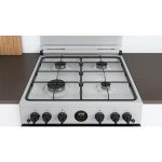 60cm Stainless Steel Gas Cooker with Catalytic Liners