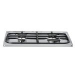 Indesit 50cm Dual Fuel Silver Cooker