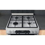 Hotpoint 60cm Dual Fuel Double Oven Cooker
