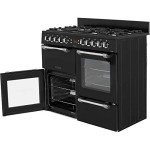 Leisure 100cm Cookmaster Black Gas Range Cooker