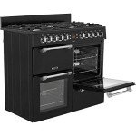 Leisure 100cm Cookmaster Black Gas Range Cooker