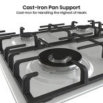 Hisense 60cm Gas Hob with Double Crown Wok