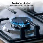 Hisense 60cm Gas Hob with Double Crown Wok